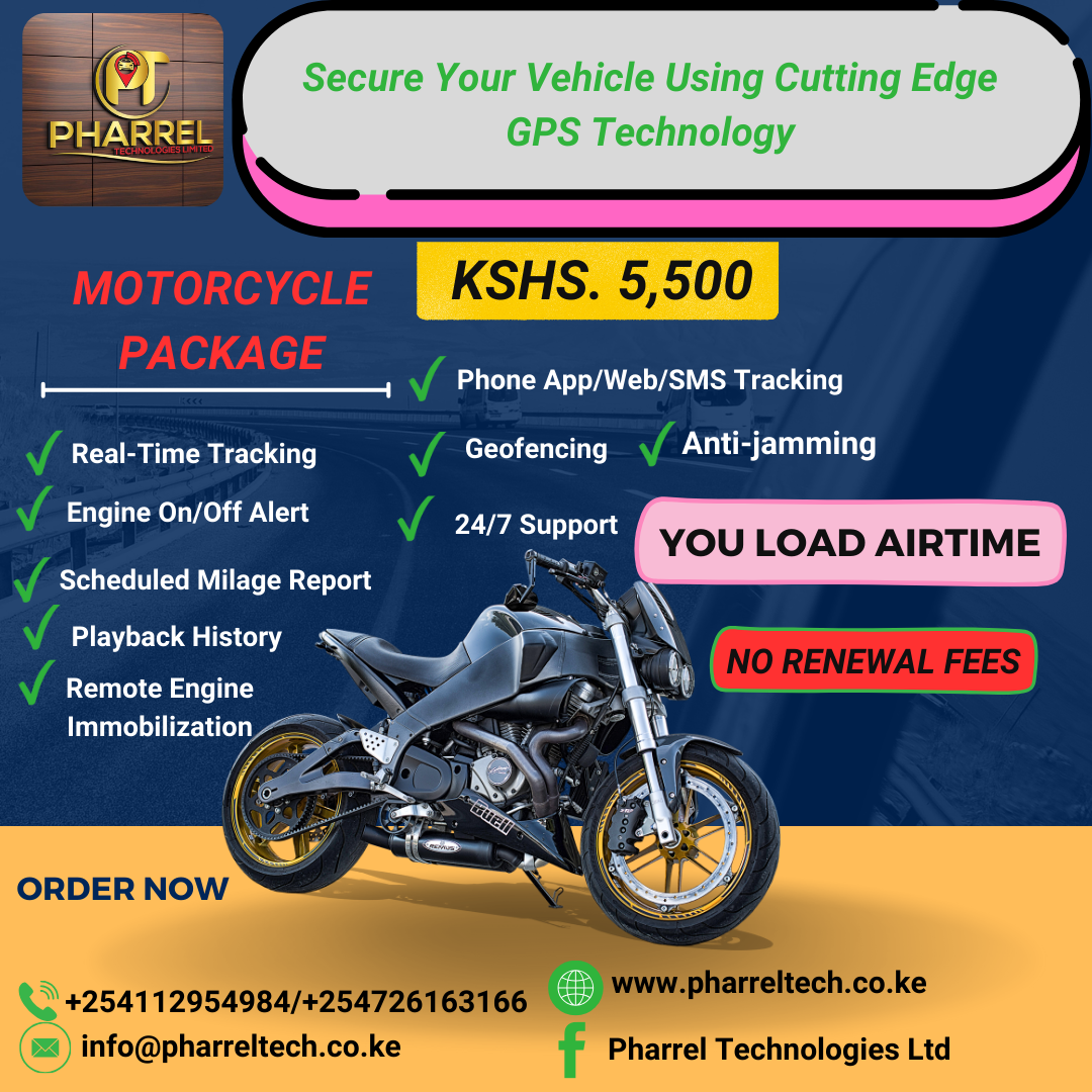 Motocycle tracking package
